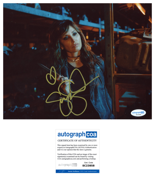 Gina Gershon Riverdale Signed Autograph 8x10 Photo ACOA