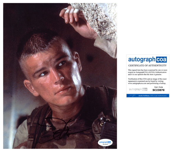 Josh Hartnett Black Hawk Down Signed Autograph 8x10 Photo ACOA