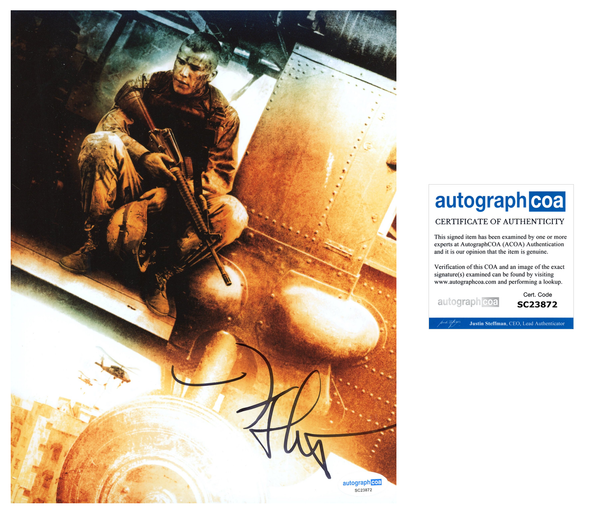 Josh Hartnett Black Hawk Down Signed Autograph 8x10 Photo ACOA