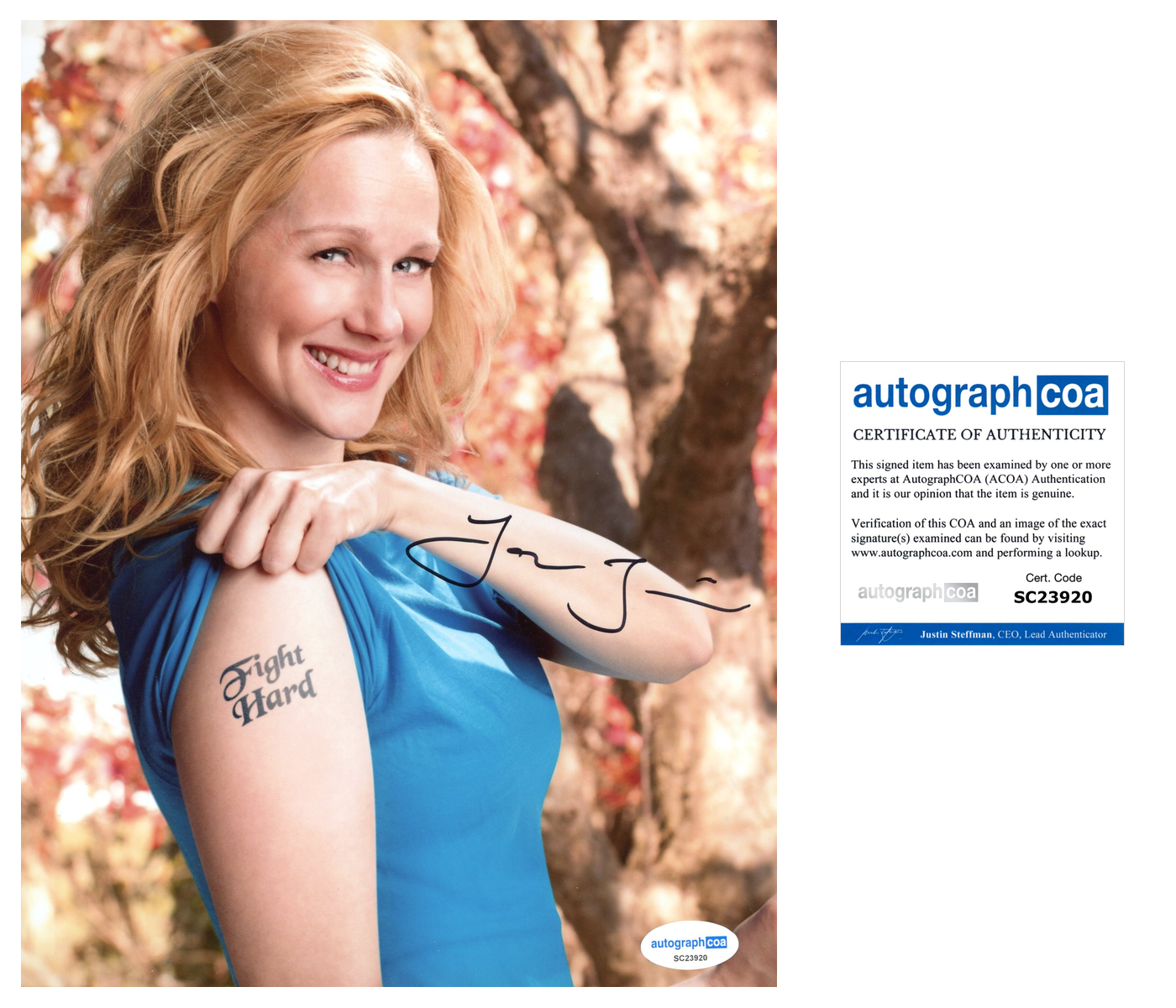 Laura Linney Sexy Signed Autograph 8x10 Photo ACOA | Outlaw Hobbies  Authentic Autographs