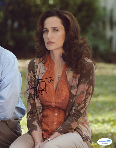 Andie Macdowell Sexy Signed Autograph 8x10 Photo ACOA