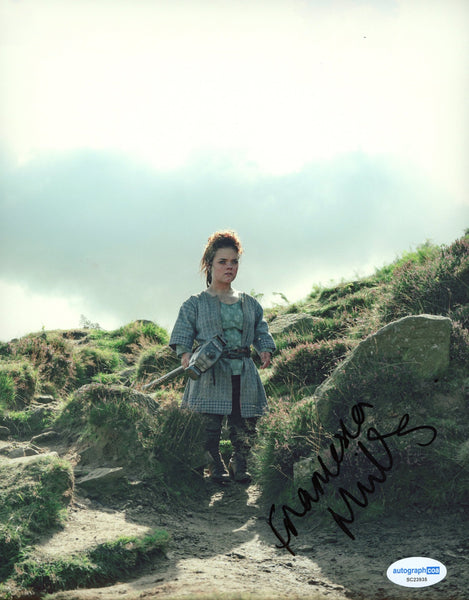 Francesca Mills Witcher Signed Autograph 8x10 Photo ACOA