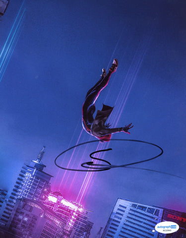 Shameik Moore Into the Spider-verse Signed Autograph 8x10 Photo ACOA