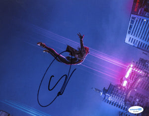 Shameik Moore Into the Spider-verse Signed Autograph 8x10 Photo ACOA