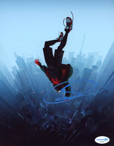 Shameik Moore Into the Spider-verse Signed Autograph 8x10 Photo ACOA