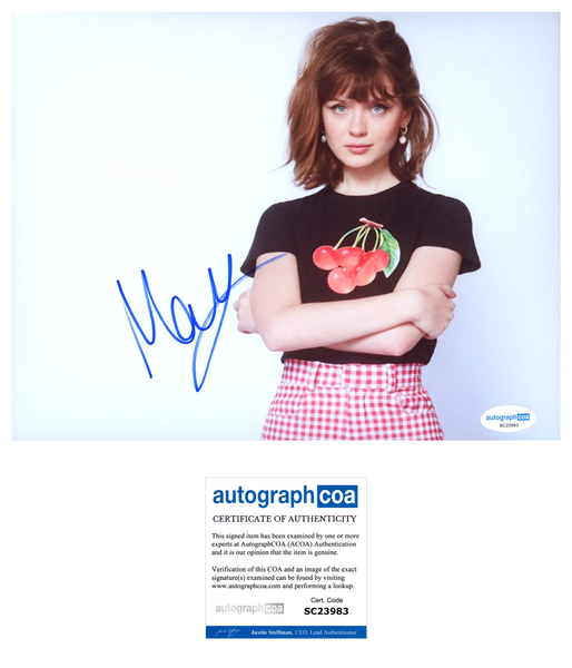 Maisie Peters Sexy Signed Autograph 8x10 Photo ACOA