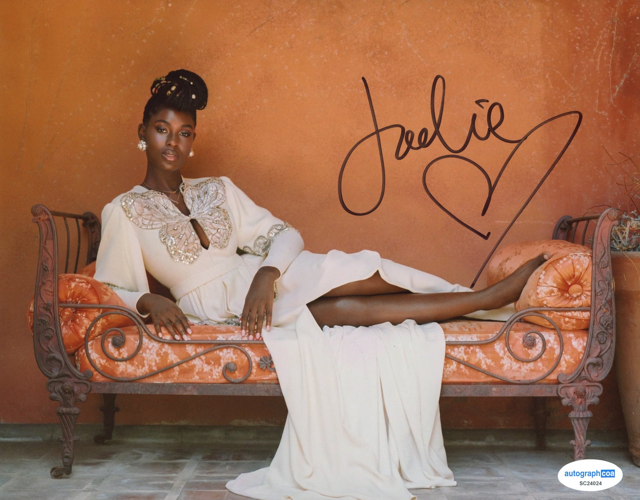 Jodie Turner Smith Sexy Signed Autograph 8x10 Photo ACOA