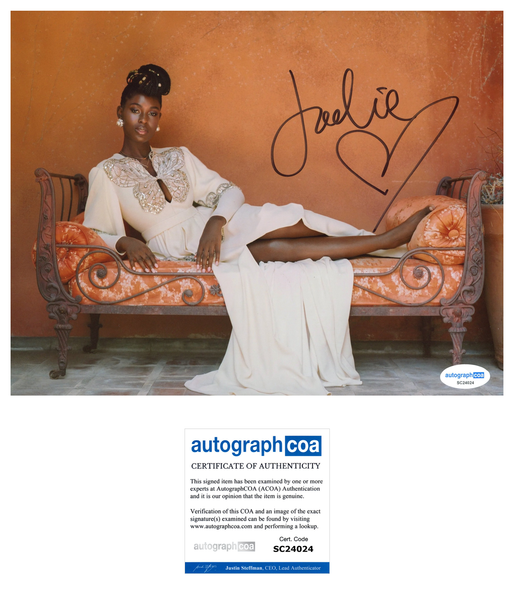 Jodie Turner Smith Sexy Signed Autograph 8x10 Photo ACOA