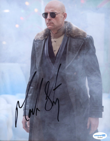 Mark Strong Shazam Signed Autograph 8x10 Photo ACOA