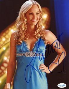 Laura Vandervoort Smallville Signed Autograph 8x10 Photo ACOA