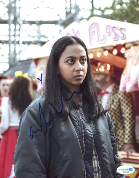 Anjana Vasan Killing Eve Signed Autograph 8x10 Photo ACOA