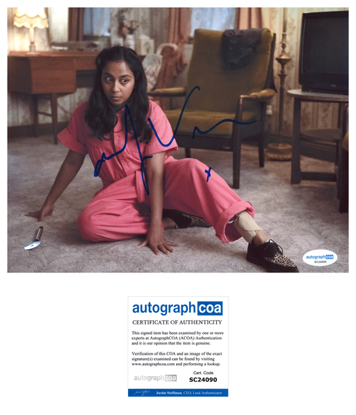 Anjana Vasan Killing Eve Signed Autograph 8x10 Photo ACOA