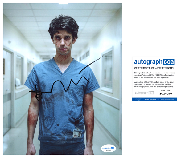 Ben Whishaw This is Going to Hurt Signed Autograph 8x10 Photo ACOA