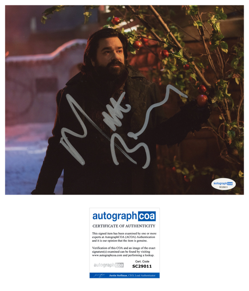 Matt Berry What We Do In Shadows Signed Autograph 8x10 Photo ACOA