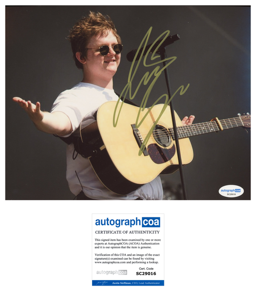 Lewis Capaldi Signed Autograph 8x10 Photo ACOA