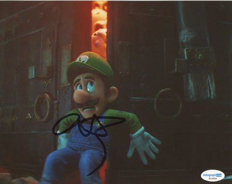Charlie Day Super Mario Signed Autograph 8x10 Photo ACOA