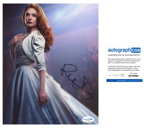 Rebecca Ferguson Greatest Showman Signed Autograph 8x10 Photo ACOA