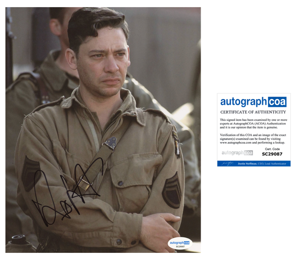 Dexter Fletcher Band of Brothers Signed Autograph 8x10 Photo ACOA