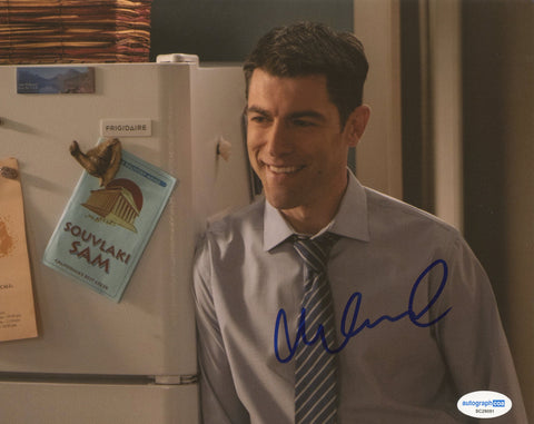 Max Greenfield Signed Autograph 8x10 Photo ACOA