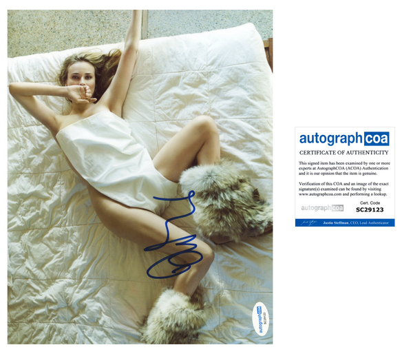 Diane Kruger Sexy Signed Autograph 8x10 Photo ACOA