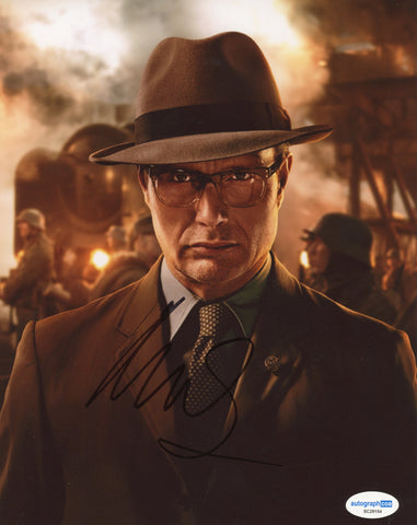 Mads Mikkelsen Indiana Jones Signed Autograph 8x10 Photo ACOA