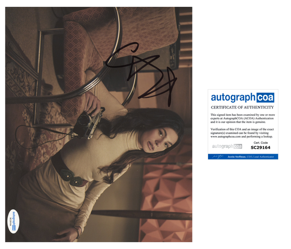 Camila Morrone Daisy Jones Signed Autograph 8x10 Photo ACOA