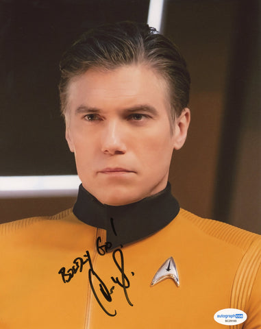 Anson Mount Star Trek Signed Autograph 8x10 Photo ACOA