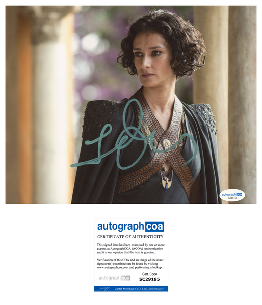 Indira Varma Game of Thrones Signed Autograph 8x10 Photo ACOA