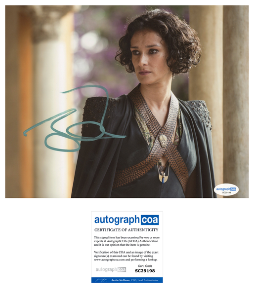 Indira Varma Game of Thrones Signed Autograph 8x10 Photo ACOA