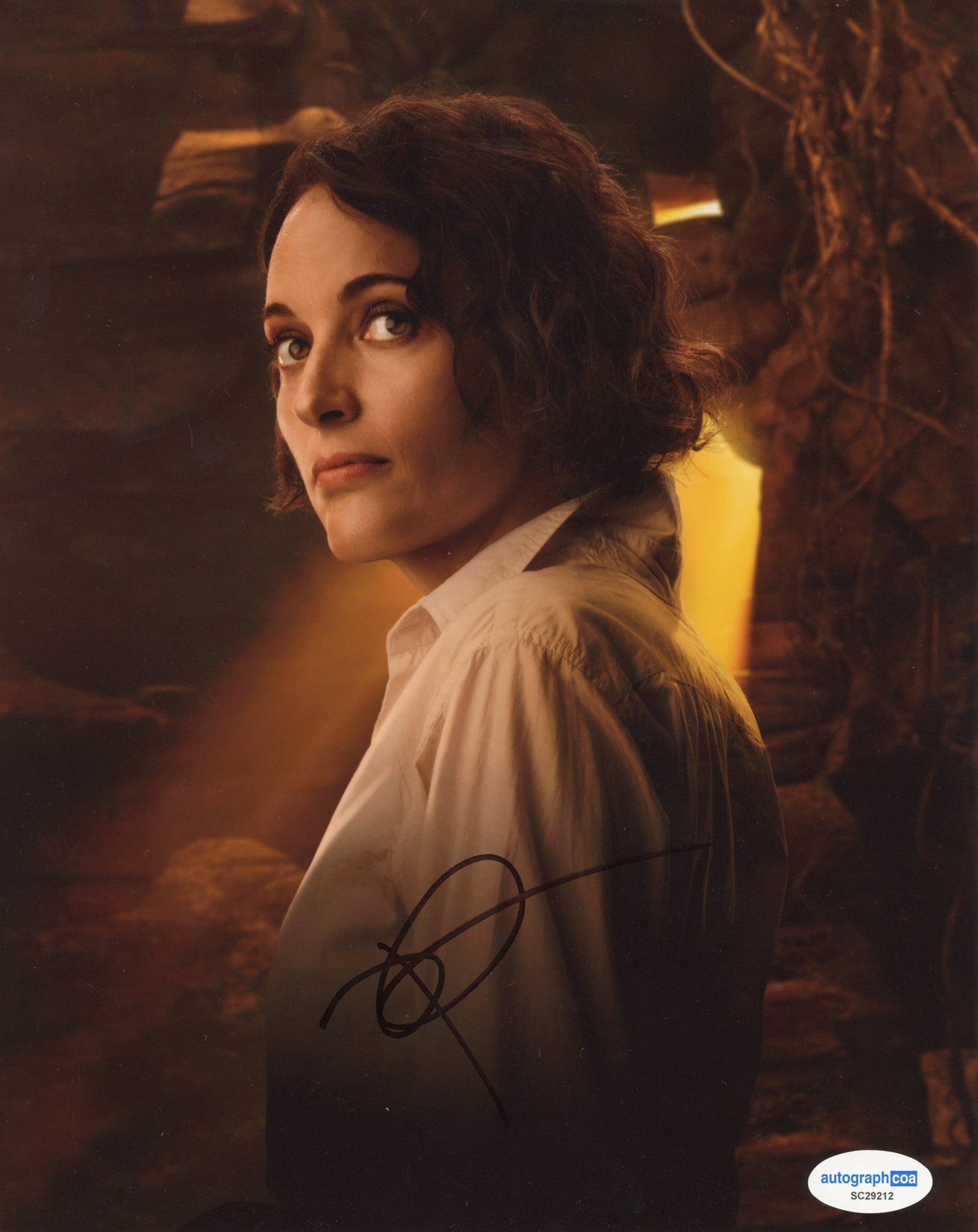 Phoebe Waller Bridge Indiana Jones Signed Autograph 8x10 Photo ACOA