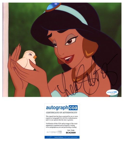 Lea Salonga Aladdin Signed Autograph 8x10 Photo ACOA