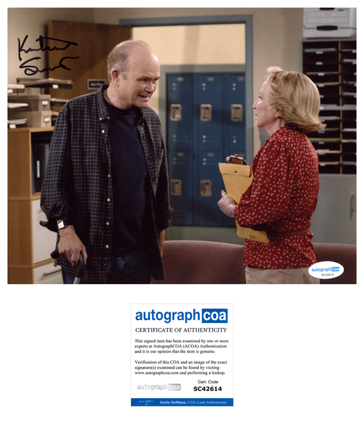 Kurtwood Smith 70's Show Signed Autograph 8x10 Photo ACOA