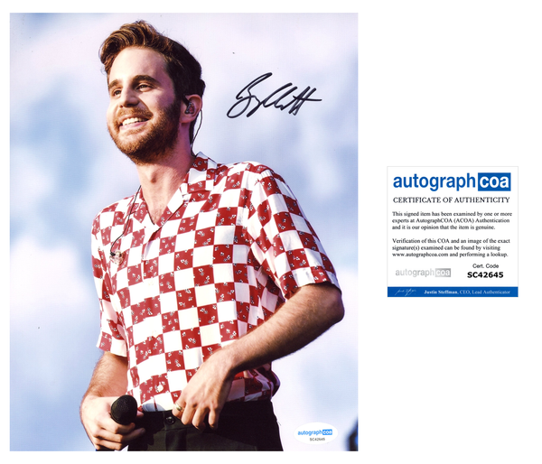 Ben Platt Signed Autograph 8x10 Photo ACOA