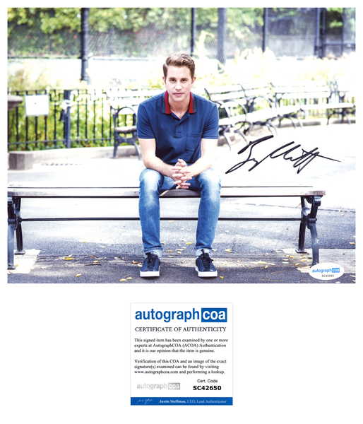 Ben Platt Signed Autograph 8x10 Photo ACOA