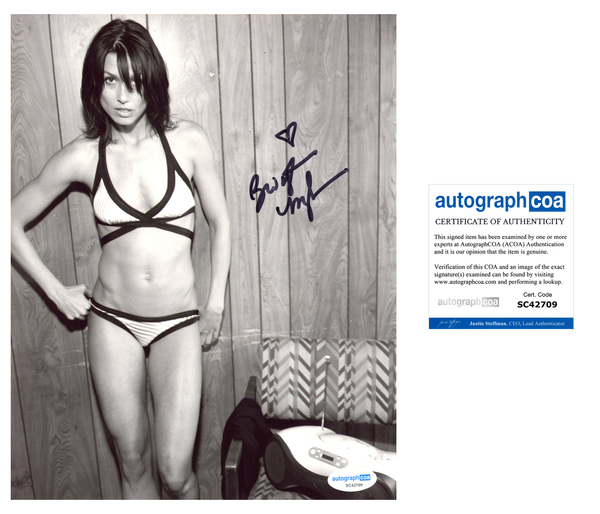 Bridget Moynahan Sexy Signed Autograph 8x10 Photo ACOA