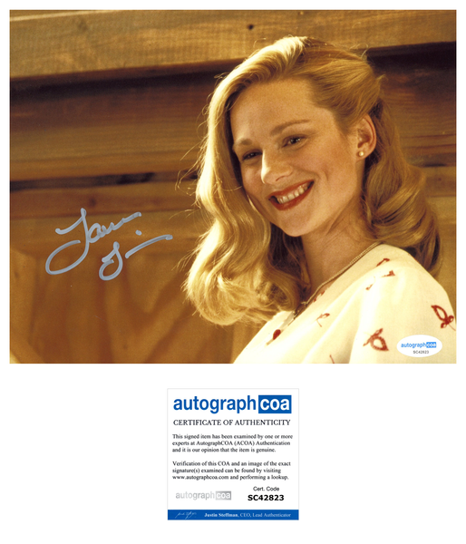 Laura Linney Truman Show Signed Autograph 8x10 Photo ACOA