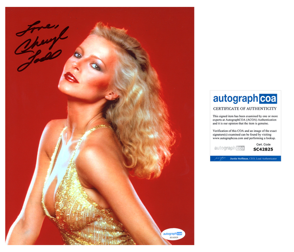 Cheryl Ladd Sexy Signed Autograph 8x10 Photo ACOA