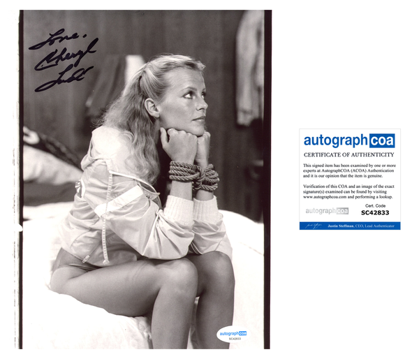 Cheryl Ladd Sexy Signed Autograph 8x10 Photo ACOA