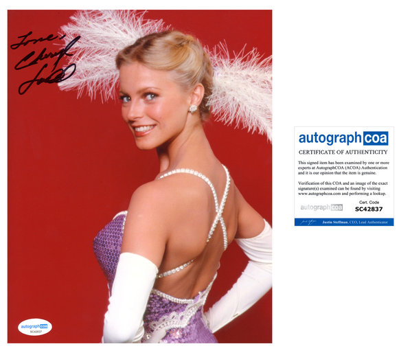 Cheryl Ladd Sexy Signed Autograph 8x10 Photo ACOA