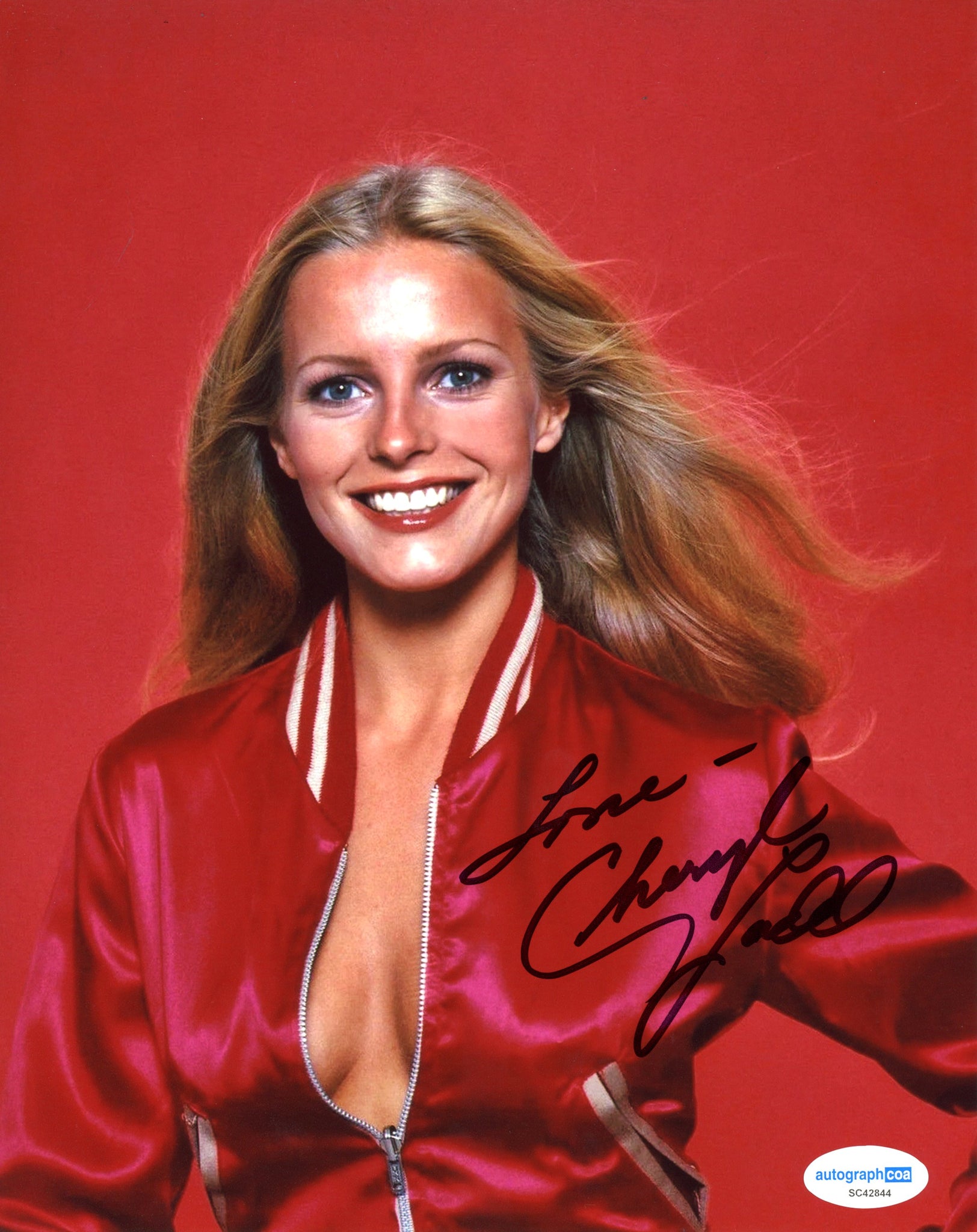 Cheryl Ladd Sexy Signed Autograph 8x10 Photo ACOA