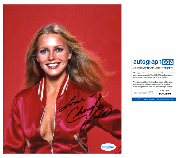 Cheryl Ladd Sexy Signed Autograph 8x10 Photo ACOA