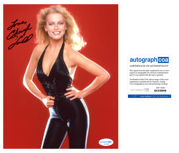 Cheryl Ladd Sexy Signed Autograph 8x10 Photo ACOA