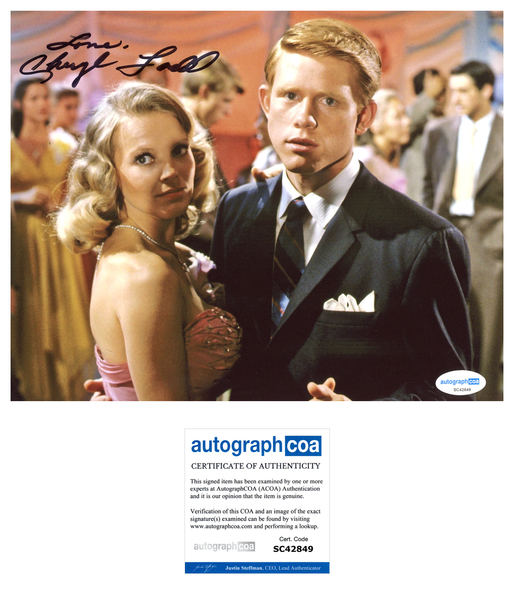 Cheryl Ladd Sexy Signed Autograph 8x10 Photo ACOA