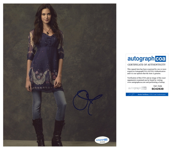 Odette Annable Signed Autograph 8x10 Photo ACOA