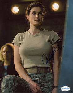 Julia Benson Stargate Universe Signed Autograph 8x10 Photo ACOA