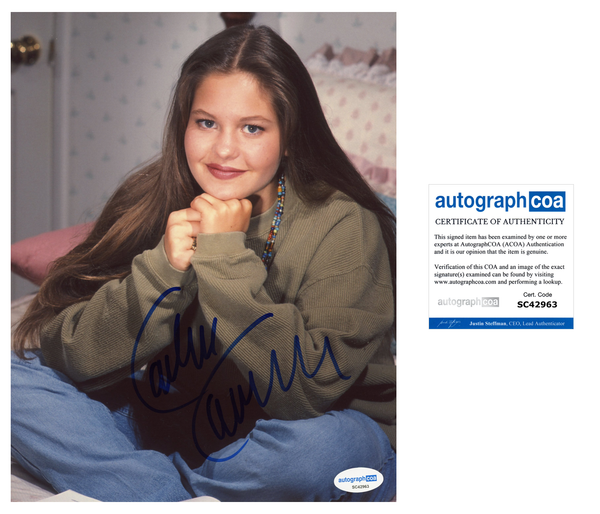 Candace Cameron Bure Signed Autograph 8x10 Photo ACOA