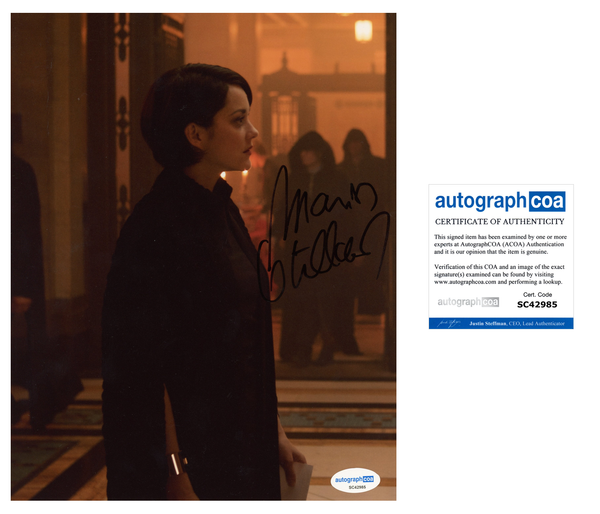 Marion Cotillard Assassin's Creed Signed Autograph 8x10 Photo ACOA