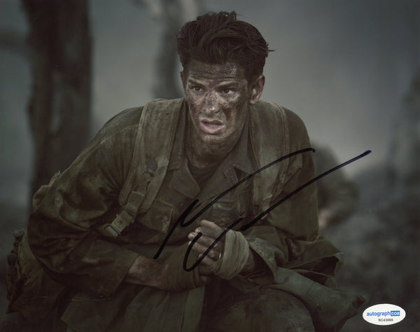 Andrew Garfield Hacksaw Ridge Signed Autograph 8x10 Photo ACOA