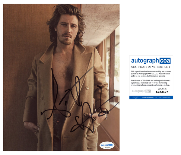 Garrett Hedlund Tron Signed Autograph 8x10 Photo ACOA