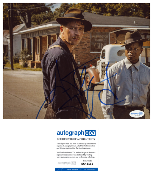 Garrett Hedlund Mudbound Signed Autograph 8x10 Photo ACOA